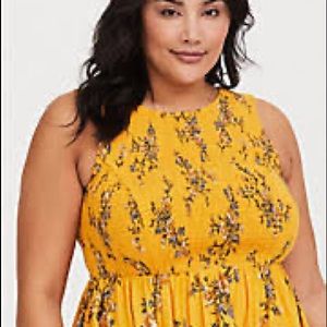 Plus Size Floral Dress